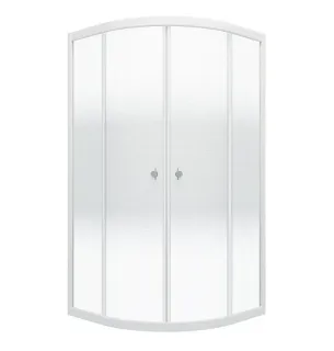 Душевой уголок Triton Лайт Щ0000064834 100x100 см профиль белый стекло с узором